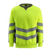 Mascot Wigton Safe Supreme Warn-Sweatshirt – warngelb/anthrazit