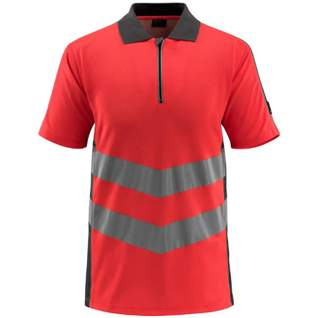 Mascot Murton Safe Supreme Warn-Polo-Shirt – rot/anthrazit