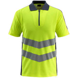 Mascot Murton Safe Supreme Warn-Polo-Shirt – gelb/schwarzblau