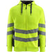 Mascot Corby Safe Supreme Warn-Kapuzensweater – gelb/schwarz