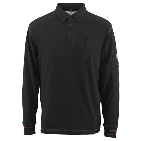 Mascot IOS Frontline Polo-Sweatshirt – schwarz
