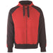 Mascot Wiesbaden Unique Kapuzen-Sweatshirt – rot/schwarz