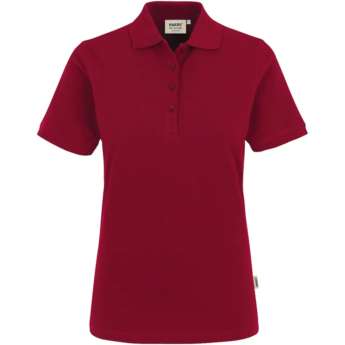 Hakro Damen Classic 110 -Poloshirt – weinrot