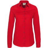 Hakro Damen Performance 121 Bluse 1/1-Arm – rot