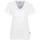 Hakro Damen Classic 126 Women V-T-Shirt – weiß