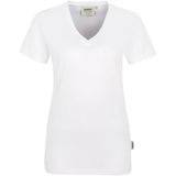 Hakro Damen Classic 126 Women V-T-Shirt – weiß