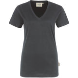 Hakro Damen Classic 126 Women V-T-Shirt – anthrazit
