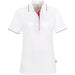 Hakro Damen Casual 203 Contrast Polo-Shirt – weiß
