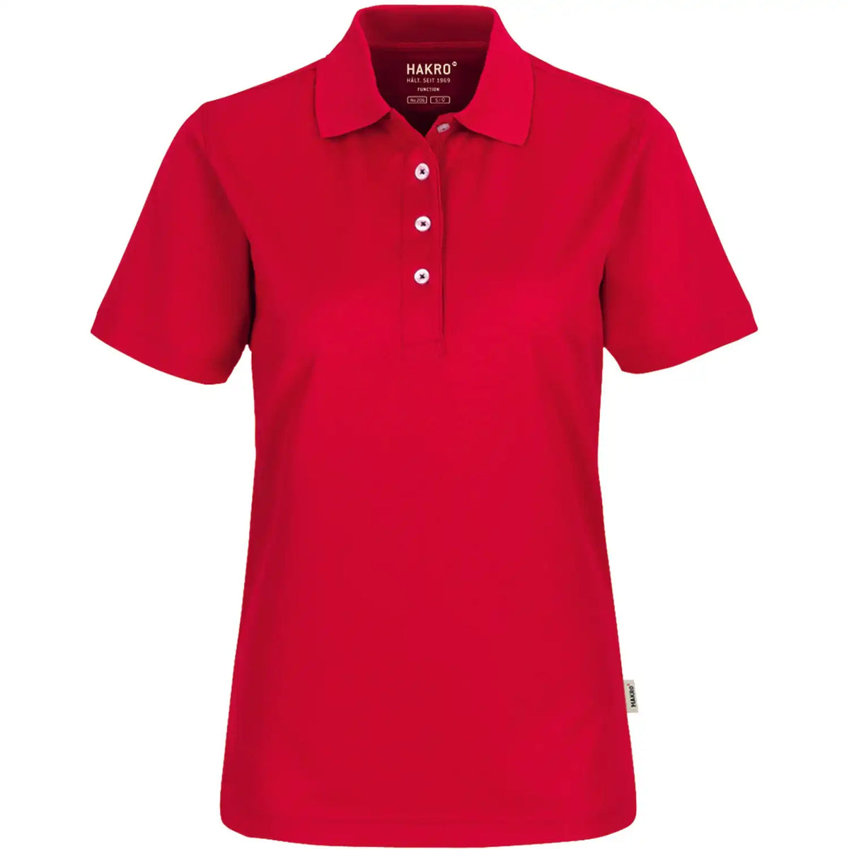 Hakro Damen Coolmax 150g/m² 206 Poloshirt – rot