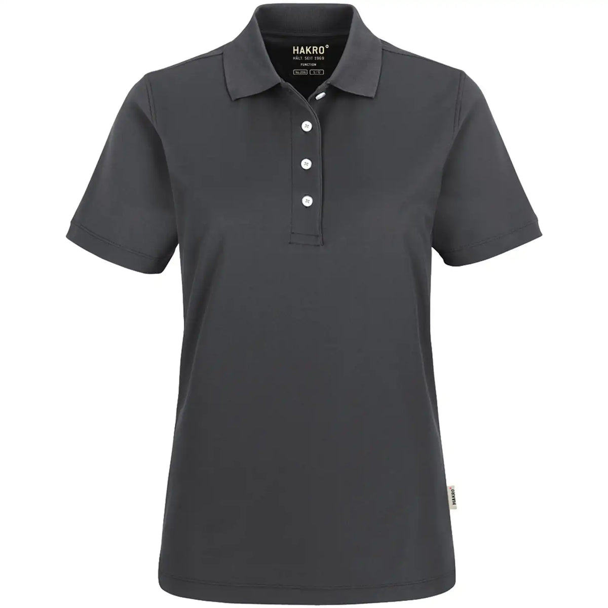 Hakro Damen Coolmax 150g/m² 206 Poloshirt – anthrazit