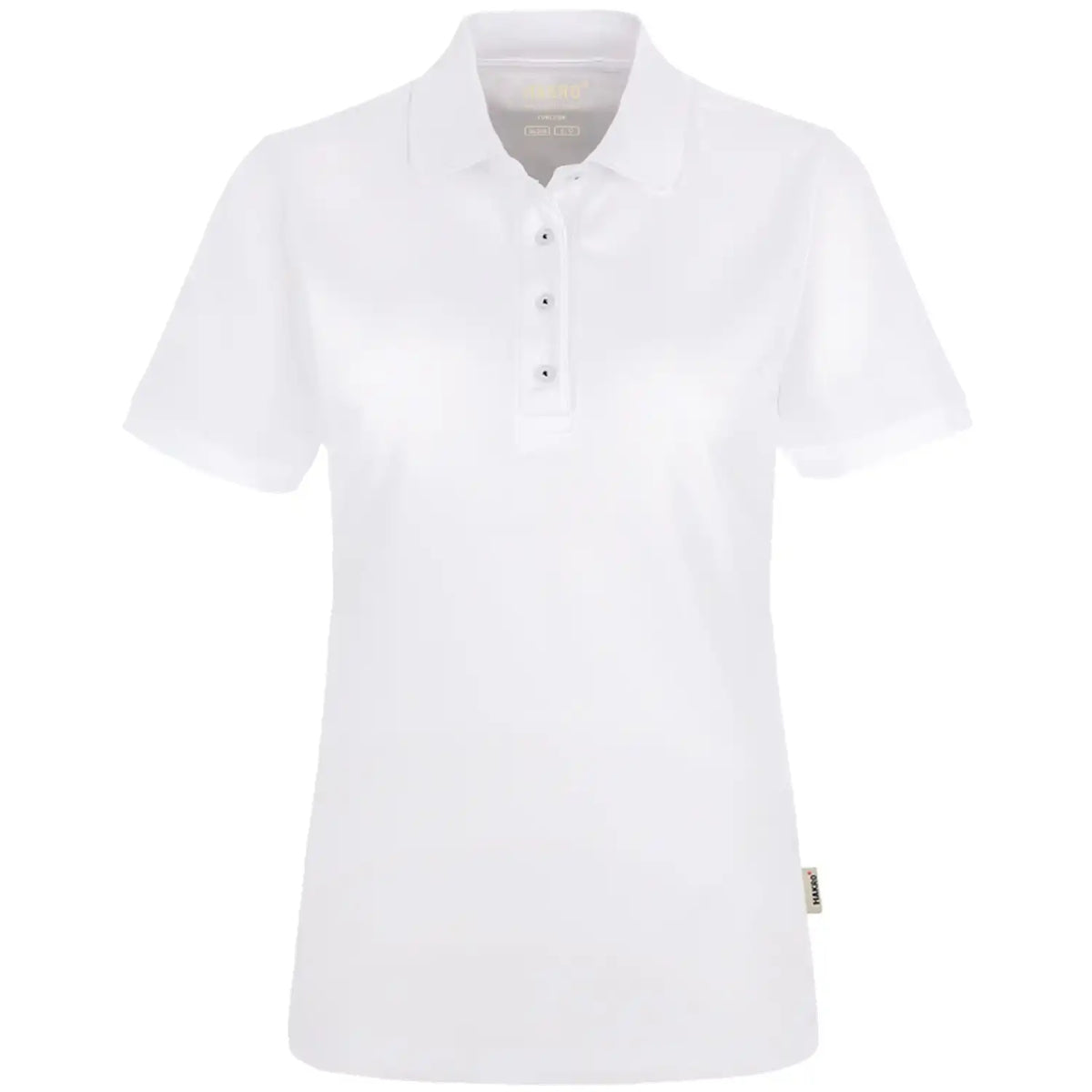 Hakro Damen Coolmax 150g/m² 206 Poloshirt – weiß