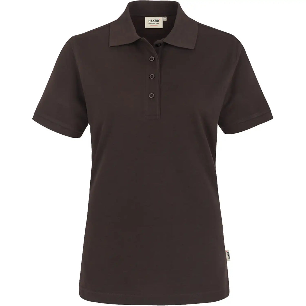 Hakro Damen Performance 216 Polo-Shirt – chocolate
