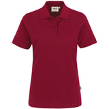 Hakro Damen TOP 200g/m² 224 Polo-Shirt – weinrot
