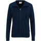 Hakro Damen College 406 -Sweatjacke – tinte
