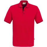 Hakro Casual 803 Contrast Polo-Shirt – rot
