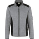 Hakro Dawson 836 Strickfleece-Jacke – grau-meliert