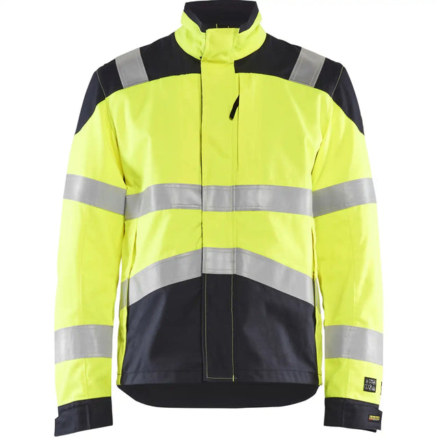 Blåkläder 4089 Inherent Multinorm-Bundjacke gelb – gelb/marine