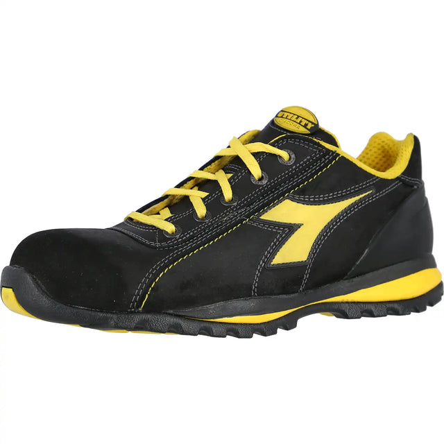 Diadora S3S Sicherheitshalbsch Glove LOW schwarz gelb – gelb