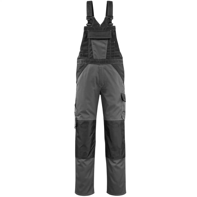 Mascot Leeton Light Latzhose – dunkelanthrazit/schwarz