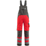 Mascot Newcastle Safe Supreme - Masot Warn-Latzhose – rot/dunkelanthrazit