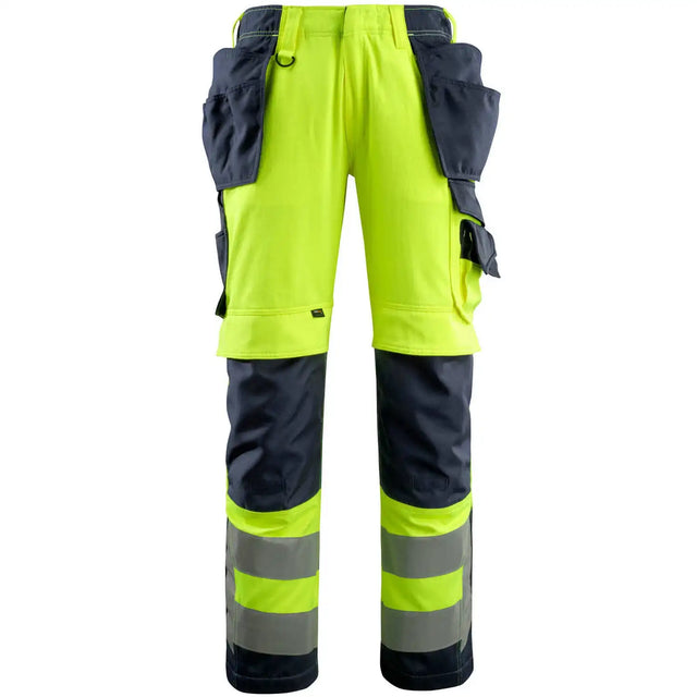 Mascot Wigan Safe Supreme Warnschutz Hose – gelb/schwarzblau