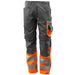 Mascot Leeds Safe Supreme Warnschutzhose – dunkelanthrazit/orange