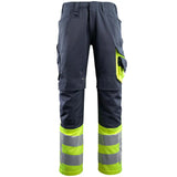 Mascot Leeds Safe Supreme Warnschutzhose – schwarzblau/gelb