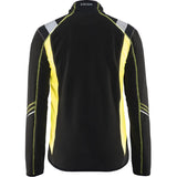 Blåkläder 4993 Microfleece-Jacke – schwarz/gelb