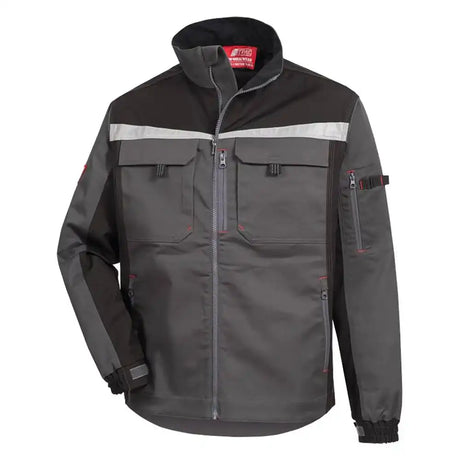 Nitras Motion TEX PRO FX Arbeitsjacke – grau/schwarz