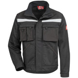 Nitras Motion TEX Plus Arbeitsjacke – schwarz