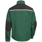 Nitras Motion TEX Plus Arbeitsjacke – grün/schwarz