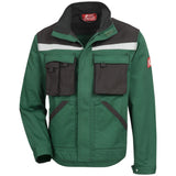Nitras Motion TEX Plus Arbeitsjacke – grün/schwarz