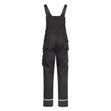 Nitras Motion TEX Plus Latzhose – schwarz
