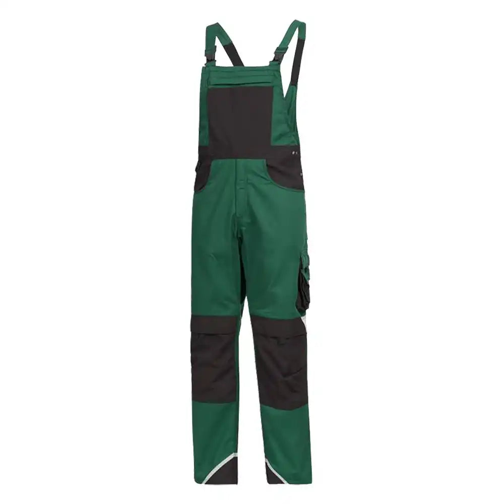 Nitras Motion TEX Plus Latzhose – grün/schwarz