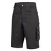 Nitras Motion TEX Plus Arbeitsshorts – schwarz