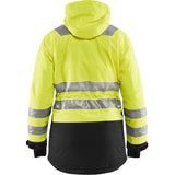 Blåkläder Damen 4472 Warnschutz Winterparka – gelb/schwarz