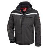 Nitras Motion TEX Plus Winter-Softshelljacke – schwarz