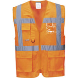 Portwest Kl.2 Athen Executive C376 Mesh-Warnweste – orange
