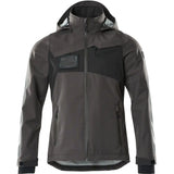 Mascot Accelerate Hardshell-Regenjacke – dunkelanthrazit/schwarz