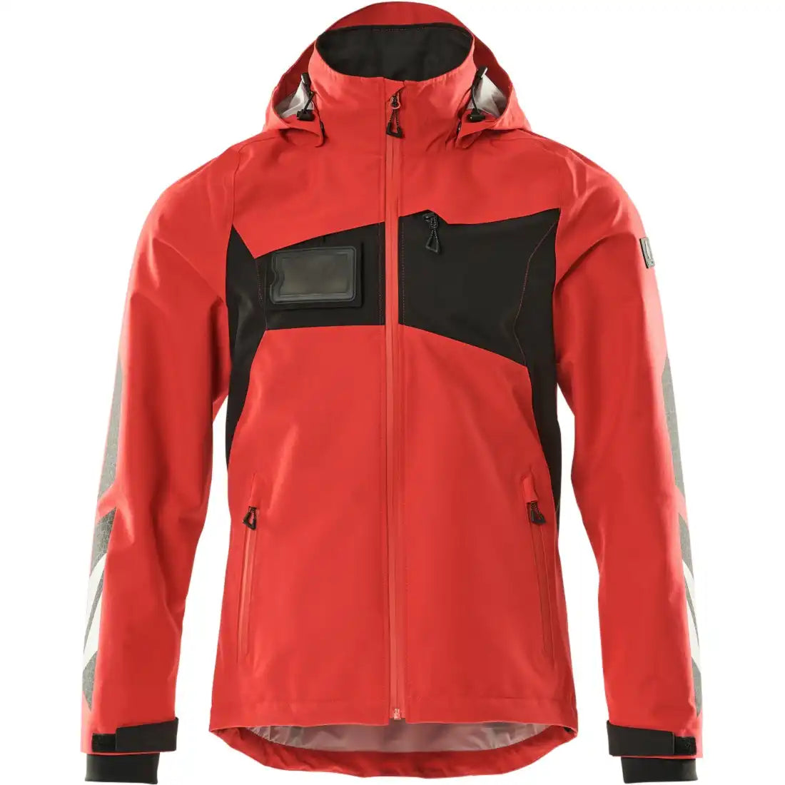 Mascot Accelerate Hardshell-Regenjacke – verkehrsrot/schwarz