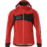Mascot Accelerate Hardshelljacke – verkehrsrot/schwarz