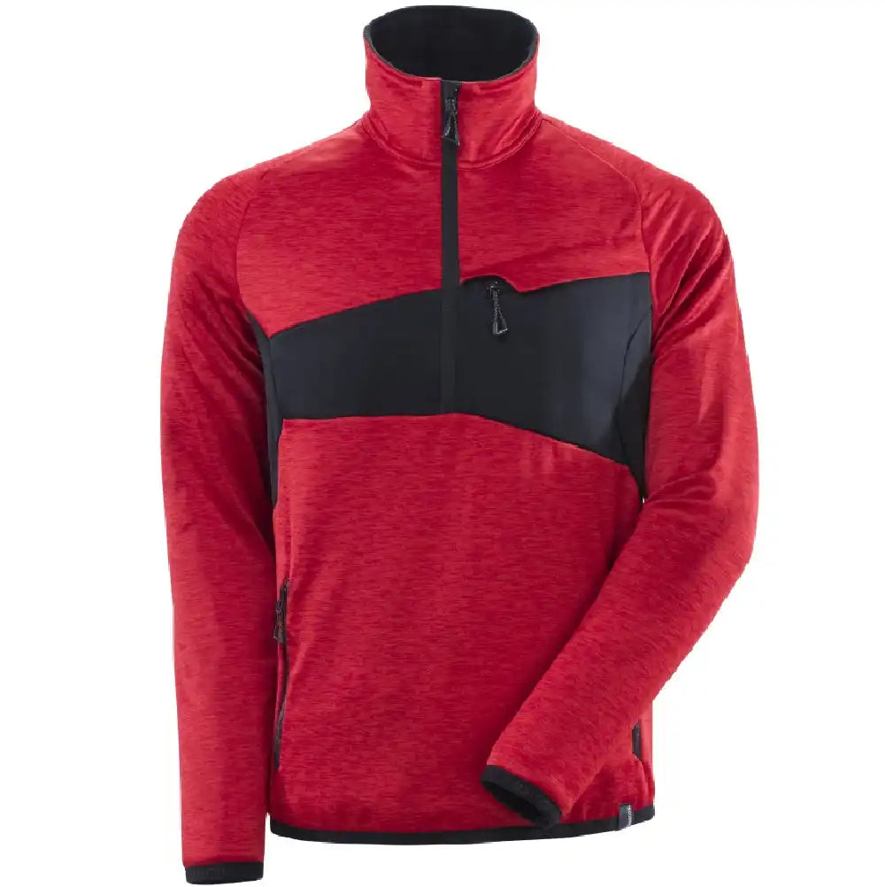 Mascot Accelerate Fleecepullover – verkehrsrot/schwarz