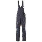 Mascot Accelerate Stretch-Einsätze Latzhose – schwarzblau
