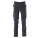 Mascot Accelerate einfarbig Stretch-Bundhose – schwarzblau