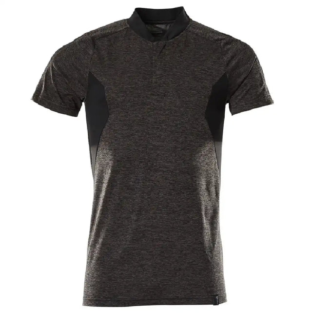 Mascot Accelerate Polo-Shirt mit Coolmax Pro – dunkelanthrazit/schwarz