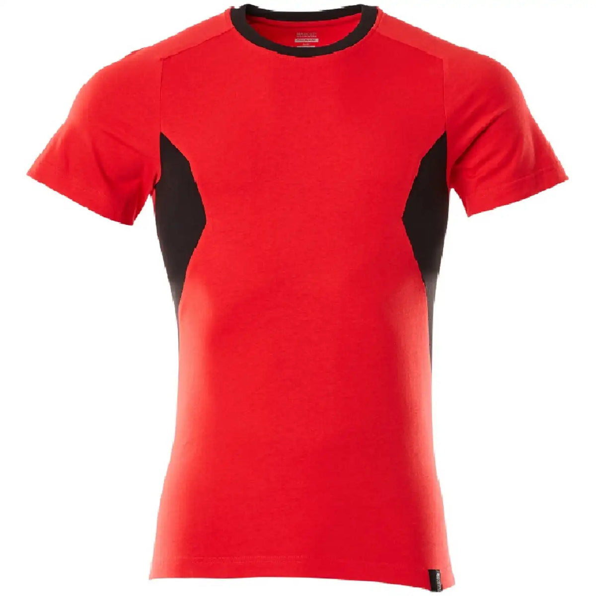 Mascot Accelerate 100% Baumwolle T-Shirt – verkehrsrot/schwarz
