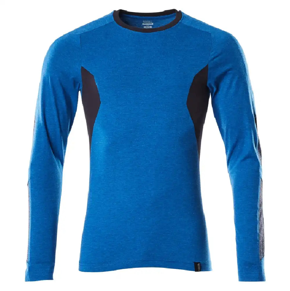 Mascot Accelerate Langarmshirt – azurblau/schwarzblau
