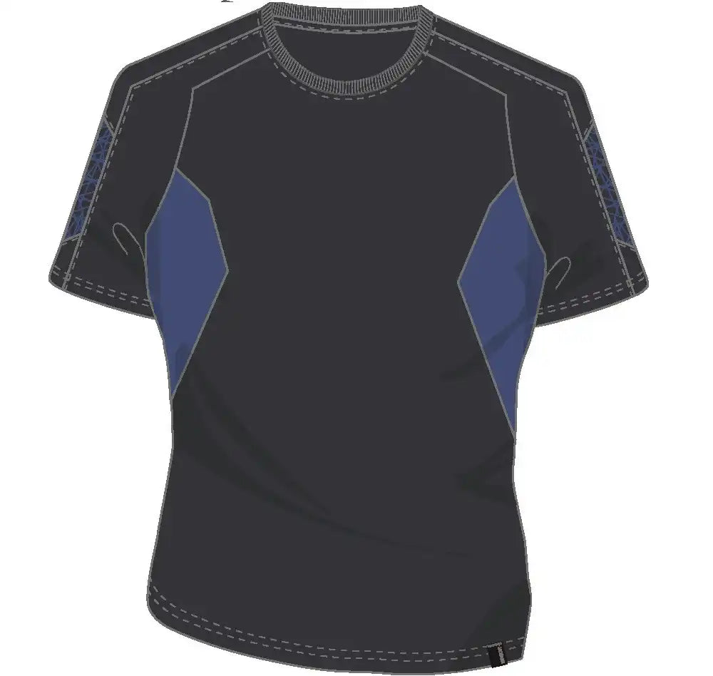 Mascot Damen Accelerate T-Shirt – schwarzblau/azurblau