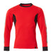Mascot Accelerate Sweatshirt – verkehrsrot/schwarz