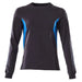 Mascot Damen Accelerate Sweatshirt – schwarzblau/azurblau